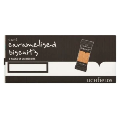 Image of Lichfields 225 Café Caramelised Biscuits x Case of 1
