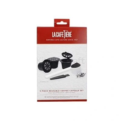 Image of La Cafetière 3 Piece Reusable Coffee Capsule