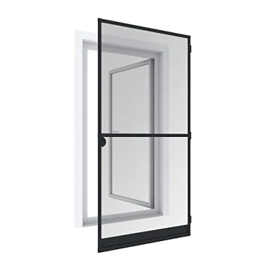 Image of Windhager Expert Insect Protection Clamping Frame for Door, Grey, 03905