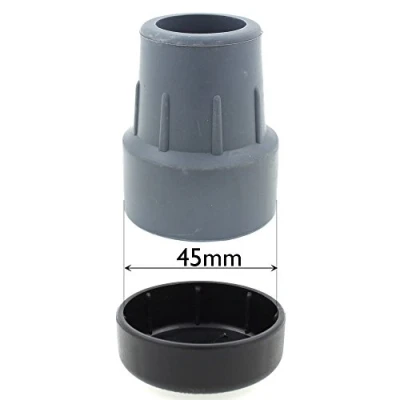 Image of Plastic Carpet Glides/Skis for Walkers &amp; Zimmer Frames, Ferrule with 45mm Base by Lifeswonderful (10)