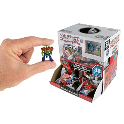 Image of Super Impulse 5510 Yu Gi Oh Highly Detailed 1.25 Inch Figures. Blind Bag with Exclusive Micro Anime Sticker Card. 16 to Collect. Styles May Vary on Supplied, Multi Color