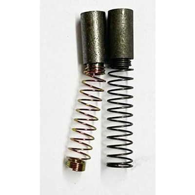 Image of CARBON BRUSHES for BLACK &amp; DECKER ROUND B&amp;D D700 D820 HAMMER HD1300 6X12.5mm C10