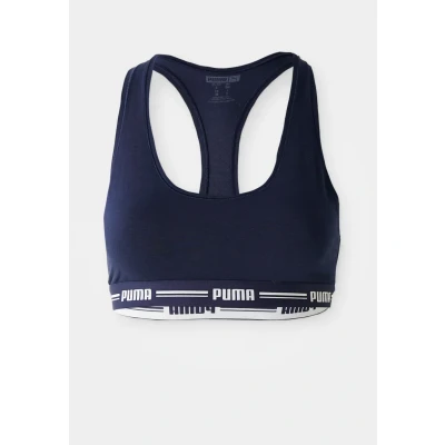 Image of Puma Women Racer BACK HANG Bustier, Women&#039;s, Size: Medium, Navy