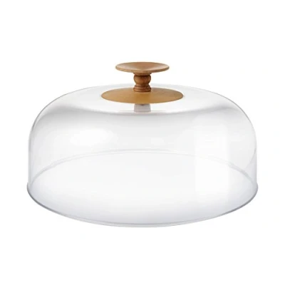 Image of Alessi MW24 &quot;Dressed in Wood&quot; Dome, Transparent