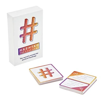Image of VAP Games Hashtag The Card Game, Perfect For Parties or Travel, Family Friendly, Great Gift Idea! Ages 13+