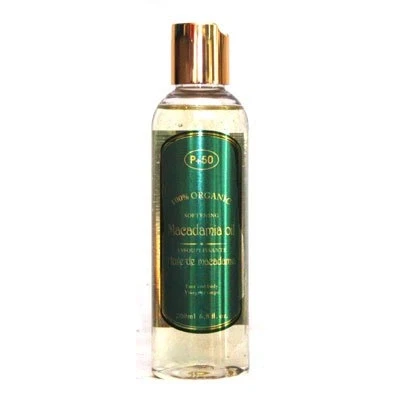 Image of 100% Organic Macadamia Natural Healing Oil Hair Treatment 200 ml By P+50 Fragrance Free