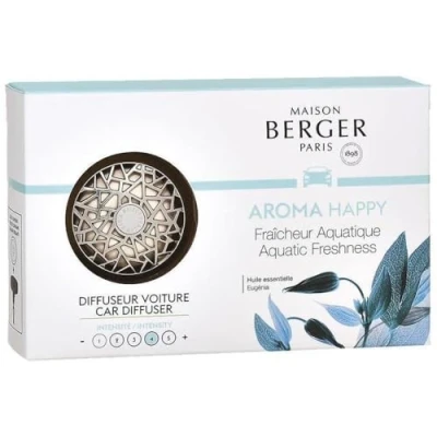 Image of MAISON BERGER Aroma Happy Aquatic Freshness Car Diffuser Set