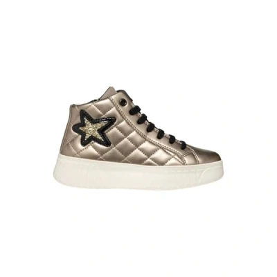 Image of Geox J MIKIROSHI Girl A Sneaker, 4.5 UK Brown
