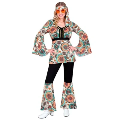 Image of Widmann 20064 60s hippie style costume, Multicoloured, XL