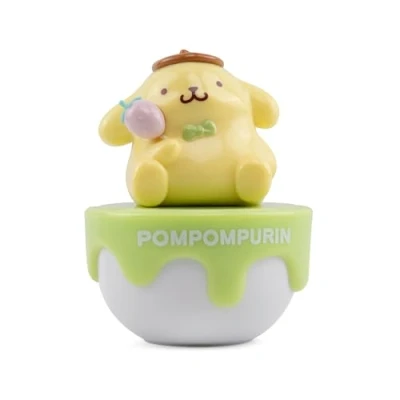 Image of BANDAI Sanrio Hello Kitty and Friends 50th Anniversary Capsule 8cm Collectible Pompompurin Figure with Display Box, Cute Gifts, Collectibles, Anime Gifts for Girls