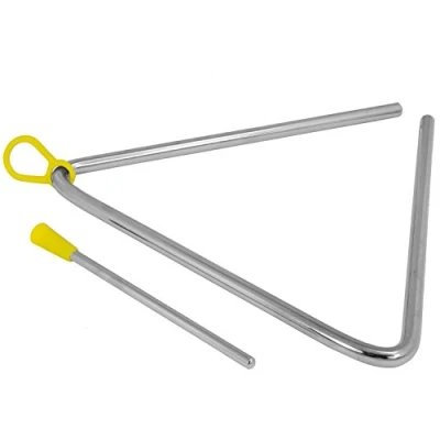 Image of TIGER TRI14 MT 8&quot; Triangle Instrument with Beater,Red