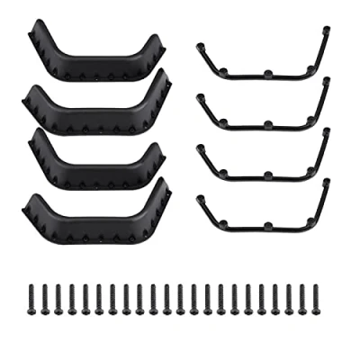 Image of RC Fender Flare Components Vehicle Bodies, Car Flare, 8 Pcs Plastic Remote Control Flares with Screws for Axial SCX10 / Gelande II D90 Accessory Black