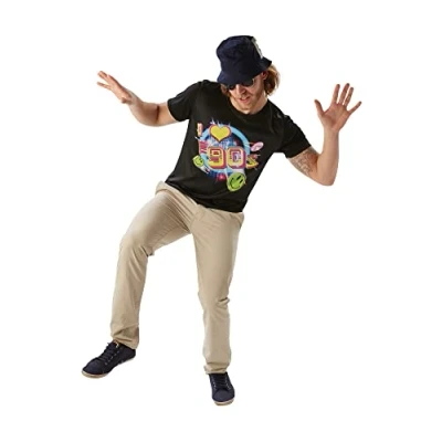 Image of Rubie&#039;s Official I Love The 90&#039;s T Shirt, Adult Costume Medium Halloween
