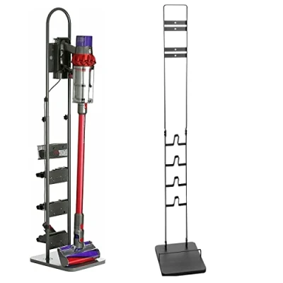 Image of Qualtex Freestanding Stand For dyson V6 V7 V8 V10 V11 DC59 &amp; V12 Cordless Vacuum Cleaner Floor no Drilling the Wall