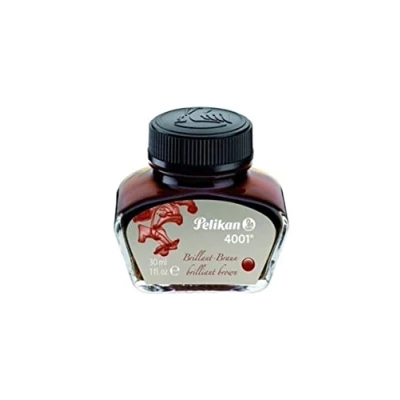 Image of Pelikan 4001 Ink Bottle 30 ml Pack of 1 Brown