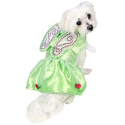 Image of Rubie&#039;s Official Tinkerbell Dog Costume Green, Small