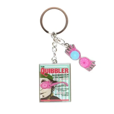 Image of Grupo Erik Harry Potter Keyring Luna Lovegood Keychain, Cute Keyring, Cool Keyrings, Gifts, Merchandise, Gift
