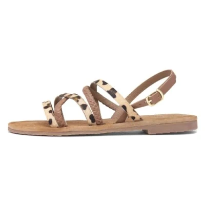 Image of Hush Puppies Women&#039;s Amanda Sandal Ladies Summer, Tan, 3 UK