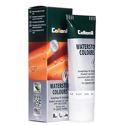 Image of Collonil &quot;Waterstop Colours&quot; Care and waterproofing cream for smooth leather Blue