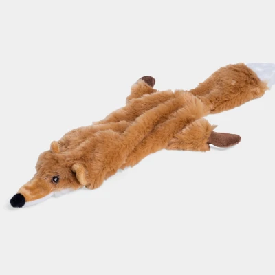 Image of Petface Woodland Critters Small Dog Toys (Pack of 4, 2 x Racoon, Fox)