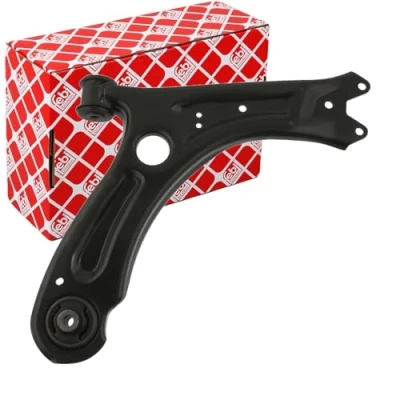 Image of 5C0407152A, 5C0407152B, 5C0407152D Suspension Arm FEBI BILSTEIN 44237 with bearings without ball joint Front Axle Right, Lower Control Steel