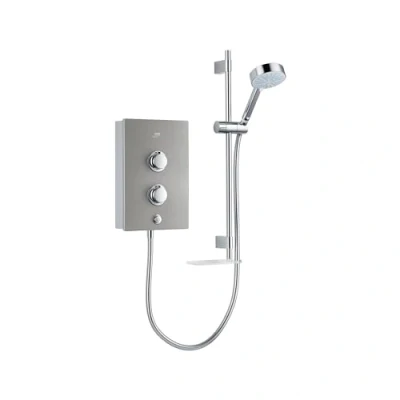Image of Mira Showers Decor 8.5kW Sliver Single Outlet Electric Shower 1.1894.001