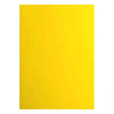 Image of Florence Cardstock Smooth Coloured Card Making Supplies A4 Yellow 10 Sheets Paper for Scrapbooking, Making, Die Cutting and Crafts 216 GSM Lemon