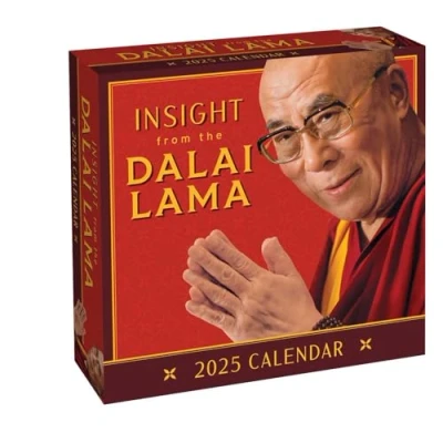 Image of Insight from the Dalai Lama 2025 Day to Calendar