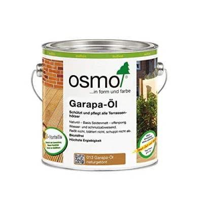 Image of Osmo Decking Oil 013 Garapa 0.75 LTR tin
