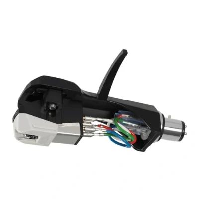 Image of Audio Technica AT VM95SP/H 78 RPM Headshell/Dual Moving Magnet Cartridate Combo Kit (Black/Gray)