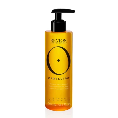 Image of REVLON PROFESSIONAL OROFLUIDO RADIANCE Argan SHAMPOO, Moisturizing Shampoo With Oil 240 ml