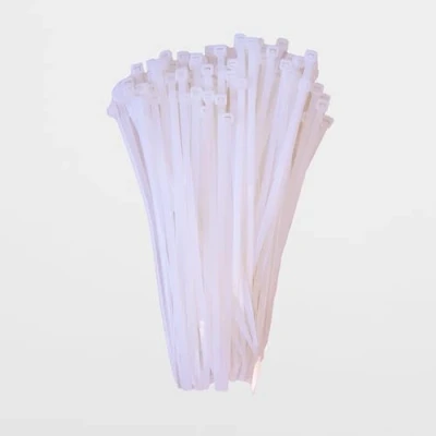 Image of Schneider Electric Thorsman Cable Ties Pack of 100 Polyamide 200 x 4.8 mm, Clear Colour, Various Sizes, Smooth Rounded Edges, Super Durable, Self Locking for Management