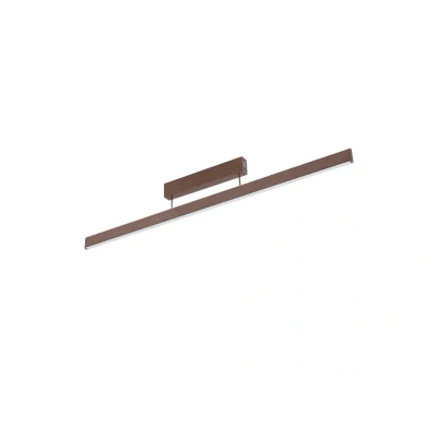 Image of Lucande Smart LED ceiling light Mylosh, coffee, CCT, Tuya