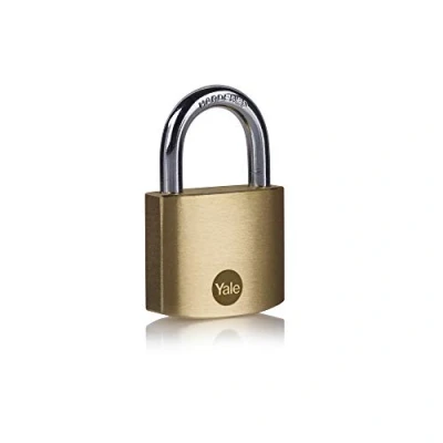 Image of Yale Y110B/40/122/1/B Brass Padlock 40 mm 1 Box, 40mm