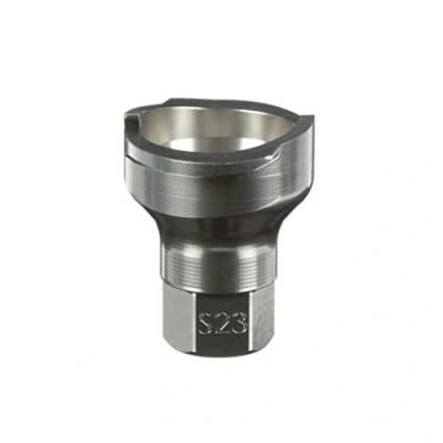 Image of 3M PPS 2.0 Spray Gun Adapter #S23, 26109, 1/4 Inch Female, 18 Thread NPS, Connects Several Paint Brands to System, 1 Pack
