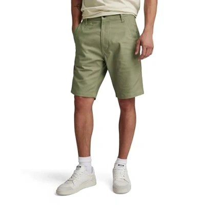 Image of G STAR RAW Men&#039;s Bronson 2.0 Slim Chino Shorts, Green (shamrock D21040 D305 2199), 31