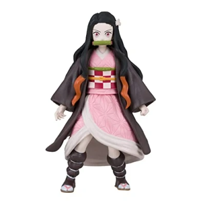 Image of McFarlane Toys, Demon Slayer 5 inch Nezuko Kamado Action Figure, Netflix Anime Series Toy Ages 6+