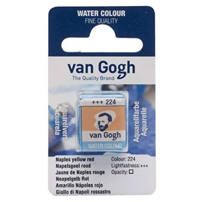 Image of Van Gogh Aquarellfarbe, Neapelgelb burt, 1 2 Napf [Spielzeug]