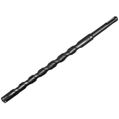 Image of Starrett SDS Plus. Drill Bit 16X260MM KBPX16D PGM Approved Carbide Tip 4 Point Flute Hammer For Concrete Masonry Stone Bricks