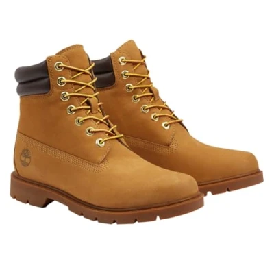 Image of Timberland Men&#039;s 6in Water Resistant Basic Fashion Boot, Wheat, 8 UK