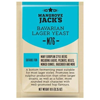 Image of Mangrove Jacks Bavarian Lager Yeast M76 10577