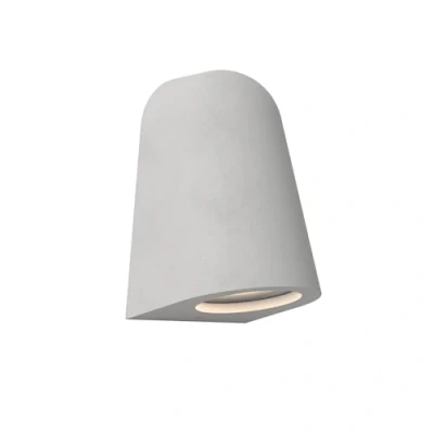 Image of Mast LED Outdoor Wall Light Textured Grey IP65, GU10
