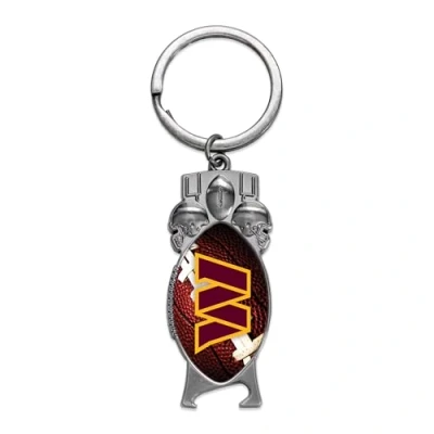Image of Rico Industries NFL Football Washington Commanders Sculpted Bottle Opener Keychain Great Gift Item