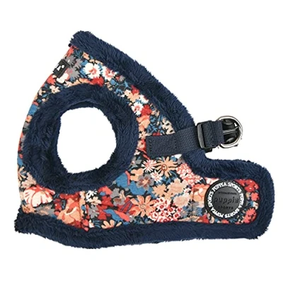 Image of Puppia Dog HARNESS for small and medium dogs GIANNI B adjustable und comfortable,Navy Blue