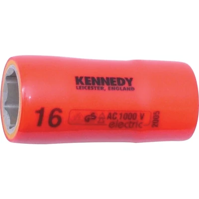 Image of Kennedy 16mm Insulated Hexagon Socket 1/2&quot; Sq/Dr