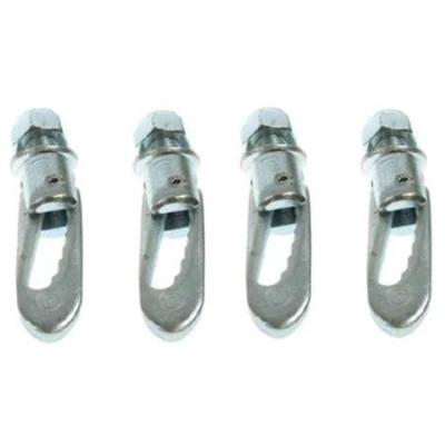 Image of 4 x Antiluce fasteners bolt on 19mm dropcatch zinc plated Pt no. LMX1984