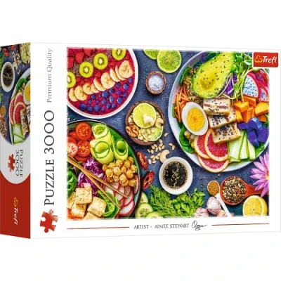 Image of Trefl 33077 Puzzle 3000 Pieces, Coloured