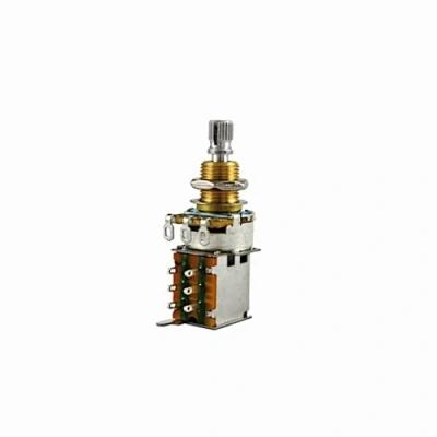 Image of Allparts 500 K Potentiometer 0296 Cts with Push, Logarythmisch)