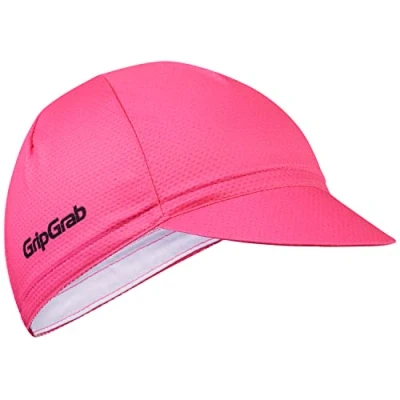 Image of GripGrab Lightweight Summer Cycling Cap UV Protection Under Helmet Visor Mesh Hat Thin Breathable SPF Bicycle Headwear Pink