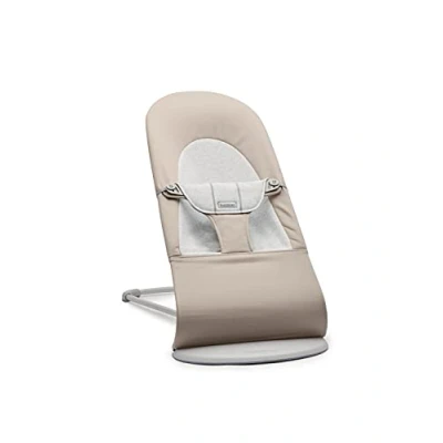 Image of BabyBjörn Bouncer Balance Soft, Cotton/Jersey, Beige/Grey